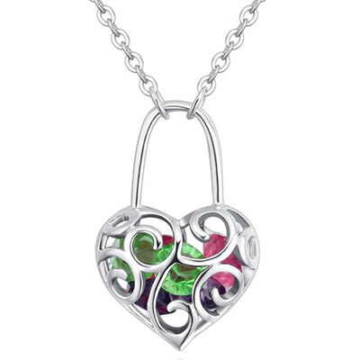 Heart Necklace Pendant For Women Vintage Fashion Jewelry High Quality Luxury Noblest Accessories White Gold Plated 27981
Heart Necklace Pendant For Women Vintage Fashion Jewelry High Quality Luxury Noblest Accessories White Gold Plated 27981