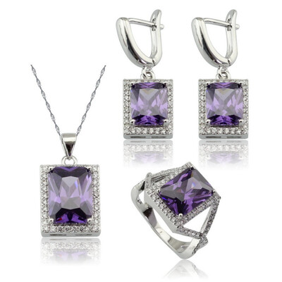 EIOLZJ Pink Cubic Zirconia Silver Plated Jewelry Sets for Women Six Colors Available Free Jewelry Box
EIOLZJ Pink Cubic Zirconia Silver Plated Jewelry Sets for Women Six Colors Available Free Jewelry Box