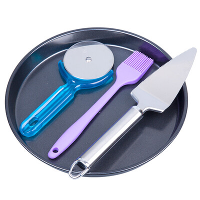 Jingdong Supermarket Jie Kai Nuo pizza tool set baking tools pizza plate pizza knife pizza shovel oil sweep four sets
Jingdong Supermarket Jie Kai Nuo pizza tool set baking tools pizza plate pizza knife pizza shovel oil sweep four sets