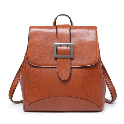 Luxury brand women bag School Bags PU Oil wax leather Belt Fashion Famous designers backpack girls travel backpacks laptop bag
Luxury brand women bag School Bags PU Oil wax leather Belt Fashion Famous designers backpack girls travel backpacks laptop bag