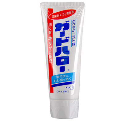 Kao (KAO) ultra-effective to remove tartar moth whitening toothpaste 165g (new and old packaging random delivery) (Japanese original import
Kao (KAO) ultra-effective to remove tartar moth whitening toothpaste 165g (new and old packaging random delivery) (Japanese original import