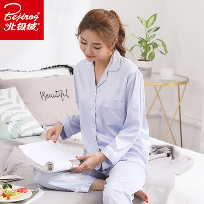 Arctic velvet pajamas womens spinning home service youth Korean long-sleeved pajamas women pajamas temperament ladies home service suit white
Arctic velvet pajamas womens spinning home service youth Korean long-sleeved pajamas women pajamas temperament ladies home service suit white