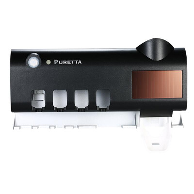 PURETTA UV Toothbrush Sterilizer Solar Toothbrush Sanitizer Toothbrush Rack Toothbrush Holder Toothbrush Stand Brush Holder
PURETTA UV Toothbrush Sterilizer Solar Toothbrush Sanitizer Toothbrush Rack Toothbrush Holder Toothbrush Stand Brush Holder