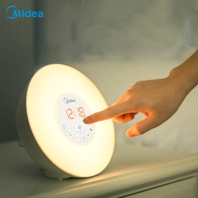 Midea LED wake-up light clock alarm clock night light timing bedroom bedside table lamp mother&child gift creative table lamp
Midea LED wake-up light clock alarm clock night light timing bedroom bedside table lamp mother&child gift creative table lamp