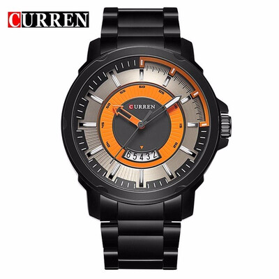NEW CURREN watches men Top Brand fashion watch quartz Business watch male relogio masculino men Army sports Analog Casual date
NEW CURREN watches men Top Brand fashion watch quartz Business watch male relogio masculino men Army sports Analog Casual date