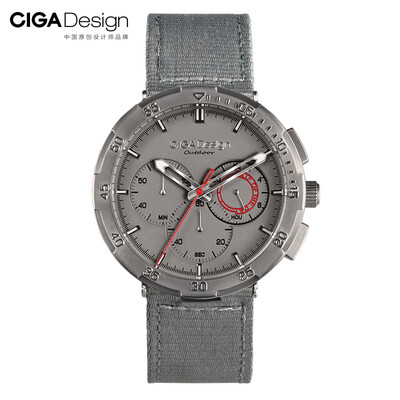 CIGA Design watch O series fashion creative quartz watch 43mm male&female models three eye sports nylon belt O011-SISI-2
CIGA Design watch O series fashion creative quartz watch 43mm male&female models three eye sports nylon belt O011-SISI-2