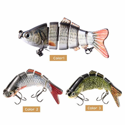 Lixada 10cm20g Lifelike 6 Jointed Sections Swimbait Fishing Lure Crankbait Hard Bait Fish Hook Fishing Tackle
Lixada 10cm20g Lifelike 6 Jointed Sections Swimbait Fishing Lure Crankbait Hard Bait Fish Hook Fishing Tackle