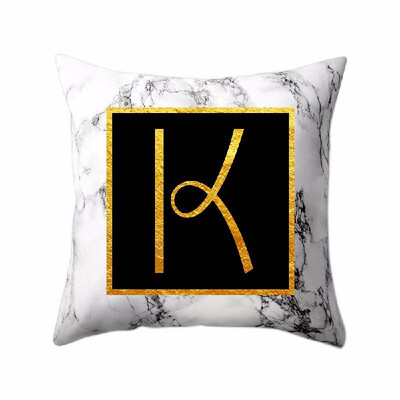 Modern Pillowcases 4545 Gold Alphabet Word Letter White Marble Pattern Pillow Case Super Soft Throw Sofa Bed Cushion Cover Protec
Modern Pillowcases 4545 Gold Alphabet Word Letter White Marble Pattern Pillow Case Super Soft Throw Sofa Bed Cushion Cover Protec
