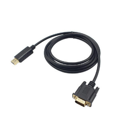 18M Male Display Port DP to VGA Male Adapter Cable Converter 1080P Video Cable for Projector DTV TV HDVD Player Black
18M Male Display Port DP to VGA Male Adapter Cable Converter 1080P Video Cable for Projector DTV TV HDVD Player Black