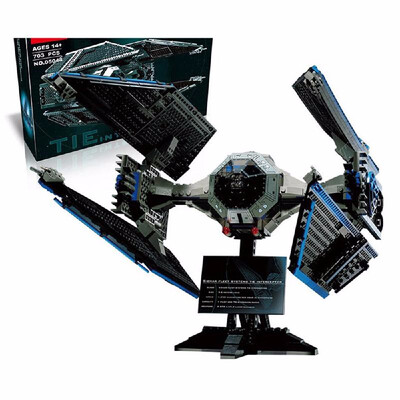 LEPIN 05044 703pcs Limited Edition the TIE Interceptor Star Wars Spaceship Building blocks Kit Set - Plastic Bag Package
LEPIN 05044 703pcs Limited Edition the TIE Interceptor Star Wars Spaceship Building blocks Kit Set - Plastic Bag Package