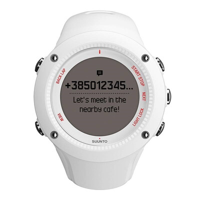 Sung Tuo (SUUNTO) watch AMBIT3 RUN extension field 3 outdoor sports running GPS heart rate with smart wrist watch white SS021259000
Sung Tuo (SUUNTO) watch AMBIT3 RUN extension field 3 outdoor sports running GPS heart rate with smart wrist watch white SS021259000