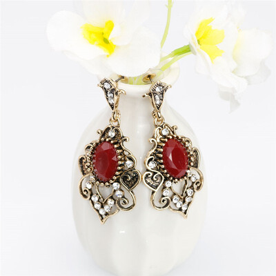 Vintage Indian Jewelry Ethnic Long Dangle Earrings For Women Antique Gold Color Round Stones Turkish Drop Earring Wholesale 2018
Vintage Indian Jewelry Ethnic Long Dangle Earrings For Women Antique Gold Color Round Stones Turkish Drop Earring Wholesale 2018