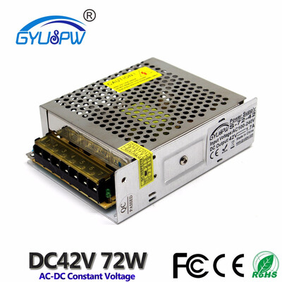 Single Output DC48V 17A 72W Switching Power Supply AC100-240V Input to DC 42V SMPS For LED Light CNC Stepper Motor
Single Output DC48V 17A 72W Switching Power Supply AC100-240V Input to DC 42V SMPS For LED Light CNC Stepper Motor