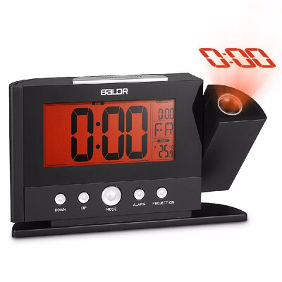 Rotatable Digital Projection Clock with Large Screen Display Date Time Temperature Excellent Multifunctional LCD Alarm Clock
Rotatable Digital Projection Clock with Large Screen Display Date Time Temperature Excellent Multifunctional LCD Alarm Clock