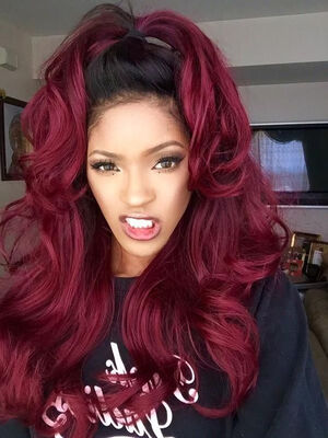 T-top Hair Long Body Wave T1B99J Burgundy Ombre With Dark Roots 100 Virgin Human Hair Glueless Lace Front Wig With Baby Hair Ble
T-top Hair Long Body Wave T1B99J Burgundy Ombre With Dark Roots 100 Virgin Human Hair Glueless Lace Front Wig With Baby Hair Ble