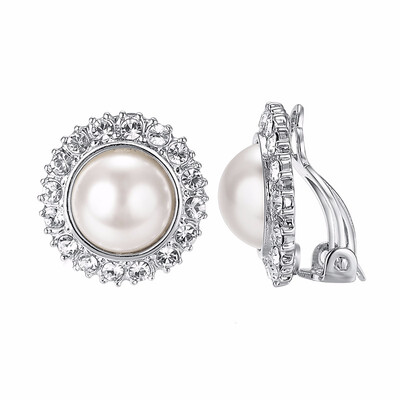 Yoursfs Pearl Earrings Flower Cocktail Wedding Clip On Earrings Women 18k White GP Fashion Jewelry CZ Dainty Earrings Gift
Yoursfs Pearl Earrings Flower Cocktail Wedding Clip On Earrings Women 18k White GP Fashion Jewelry CZ Dainty Earrings Gift