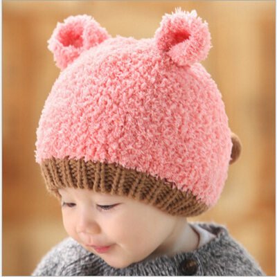 Buebos Ninos Autumn Winter New Children's Hat 3D Little Bear Shape Double Balls Kids Boy Girl Cashmere Plush Beanie Hat
Buebos Ninos Autumn Winter New Children's Hat 3D Little Bear Shape Double Balls Kids Boy Girl Cashmere Plush Beanie Hat