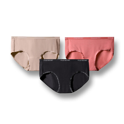 Crab Secret Ladies Panties 3 Pieces Panties Womens Modal Triangle Panties Lightweight Breathable Underwear Platinum Black Platinum Skin Platinum Powder s
Crab Secret Ladies Panties 3 Pieces Panties Womens Modal Triangle Panties Lightweight Breathable Underwear Platinum Black Platinum Skin Platinum Powder s
