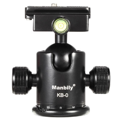 Professional Tripod Head Manbily KB0 Camera Ball Head Panoramic Head Sliding Rail Head with 2 Builtin Spirit Levels Aluminum All
Professional Tripod Head Manbily KB0 Camera Ball Head Panoramic Head Sliding Rail Head with 2 Builtin Spirit Levels Aluminum All