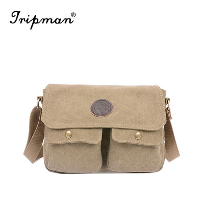 Tripman Canvas Male Shoulder Bag Unisex Casual Canvas Bag One Single Shoulder Messenger Bag outdoor Travel Bag Small Sports
Tripman Canvas Male Shoulder Bag Unisex Casual Canvas Bag One Single Shoulder Messenger Bag outdoor Travel Bag Small Sports