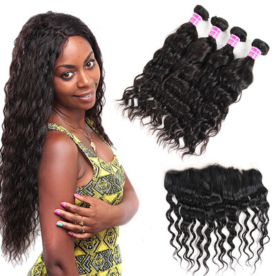 Glary Unprocessed Peruvian Water Wave Virgin Hair Bundles 4pcs With 1pc Lace Frontal Good Peruvian Virgin Hair With Lace Frontal
Glary Unprocessed Peruvian Water Wave Virgin Hair Bundles 4pcs With 1pc Lace Frontal Good Peruvian Virgin Hair With Lace Frontal