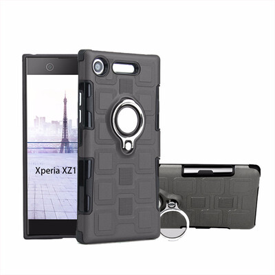 SHS Phone Case For Sony Xperia L1XA1XA1 UltraXZ1 Luxury Armor Ring Bracket Silicon TPU Lattice texture Protection
SHS Phone Case For Sony Xperia L1XA1XA1 UltraXZ1 Luxury Armor Ring Bracket Silicon TPU Lattice texture Protection