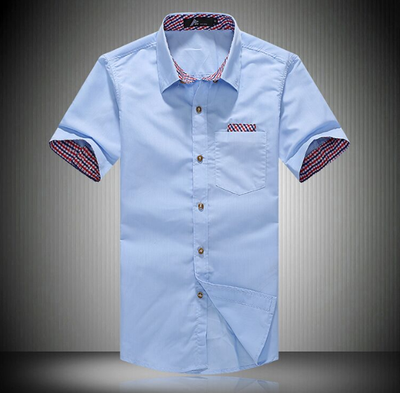 2015 Summer Fashion Style Mens Plaid Collar Shirts Brand High Quality Short Sleeve Shirts For Men Cotton 
2015 Summer Fashion Style Mens Plaid Collar Shirts Brand High Quality Short Sleeve Shirts For Men Cotton