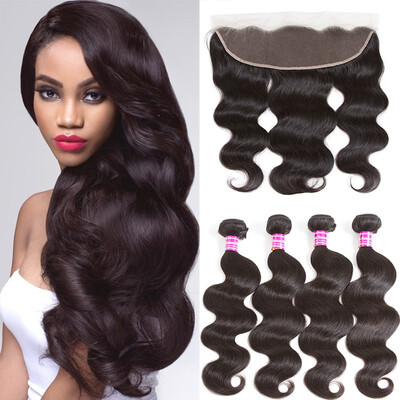 Glary Body Wave Bundles Mongolian Virgin Hair Bundles with Frontal Grade 8A Body Wave Hair Bundles with 13x4 Frontal Natural Black
Glary Body Wave Bundles Mongolian Virgin Hair Bundles with Frontal Grade 8A Body Wave Hair Bundles with 13x4 Frontal Natural Black