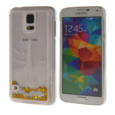 MOONCASE 3D Quicksand Liquid Flowing Shinny Hard Plastic Transparent Clear Case Cover for Samsung Galaxy S5 Gold
MOONCASE 3D Quicksand Liquid Flowing Shinny Hard Plastic Transparent Clear Case Cover for Samsung Galaxy S5 Gold