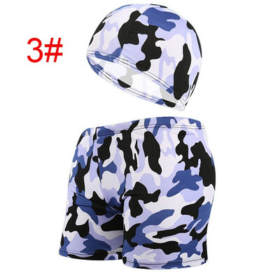 Men&39s Large Size Swimming Trunks Sports Wear Beach Boxer Shorts with Swimming Cap 
Men&39s Large Size Swimming Trunks Sports Wear Beach Boxer Shorts with Swimming Cap