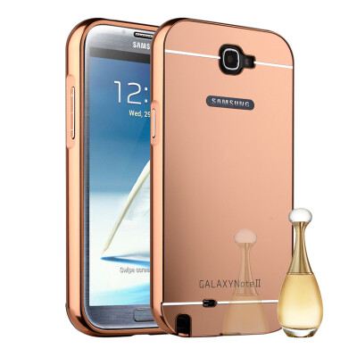 MOONCASE Plating Metal Frame Edge Mirror Back Protective Shell 2 in 1 Thin Case Cover for Samsung Galaxy Note 2 N7100
MOONCASE Plating Metal Frame Edge Mirror Back Protective Shell 2 in 1 Thin Case Cover for Samsung Galaxy Note 2 N7100