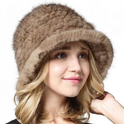 MsMinShu Genuine Mink Fur Hat Hand Knitted 100 Real Mink Fur Cap Winter Warm Hat Fashion Ladys Cap Women Hat
MsMinShu Genuine Mink Fur Hat Hand Knitted 100 Real Mink Fur Cap Winter Warm Hat Fashion Ladys Cap Women Hat