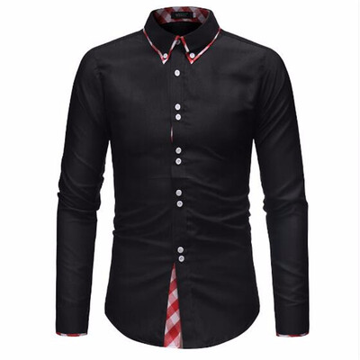 2018 mens shirt fashion business casual shirt mens clothes brand dress shirt high quality Solid color shirt camisa masculina
2018 mens shirt fashion business casual shirt mens clothes brand dress shirt high quality Solid color shirt camisa masculina