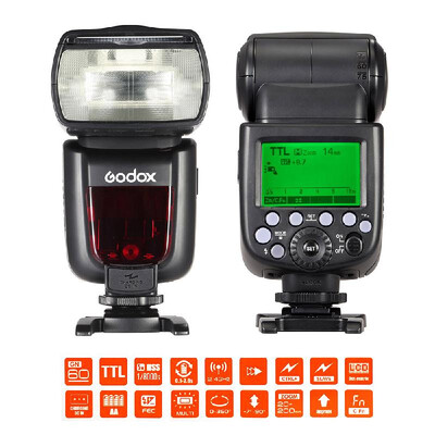 Flash Godox TT685S Camera Speedlite TTL Master Slave GN60 24G Wireless Transmission HSS 18000S for Sony A77II A7RII A7R A58 A99
Flash Godox TT685S Camera Speedlite TTL Master Slave GN60 24G Wireless Transmission HSS 18000S for Sony A77II A7RII A7R A58 A99