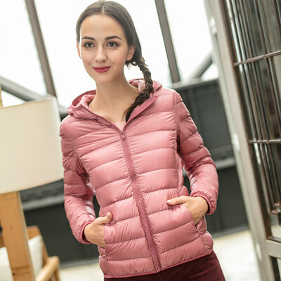 Intercrew light down jacket female 2018 winter new womens fashion casual Korean version of the thin section hooded light down jacket female ICR4UD52A pink
Intercrew light down jacket female 2018 winter new womens fashion casual Korean version of the thin section hooded light down jacket female ICR4UD52A pink