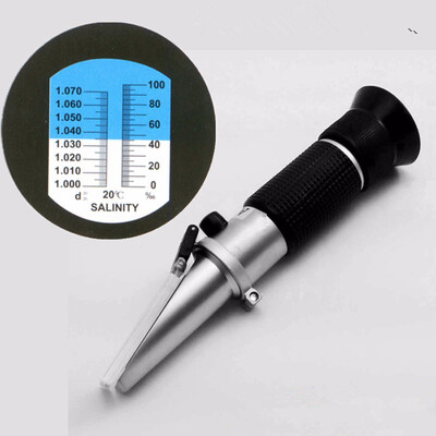 Salinity Refractometer Meter Water Reader Marine 010 Salt Aquarium Test Tester 10-1001000
Salinity Refractometer Meter Water Reader Marine 010 Salt Aquarium Test Tester 10-1001000