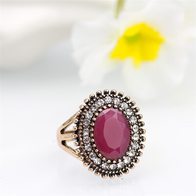 Ethnic Round Crystal Vintage Rings For Women Turkish Brand Design Antique Gold Color Bohemia Wedding Ring Jewelry Gifts 2018 New
Ethnic Round Crystal Vintage Rings For Women Turkish Brand Design Antique Gold Color Bohemia Wedding Ring Jewelry Gifts 2018 New