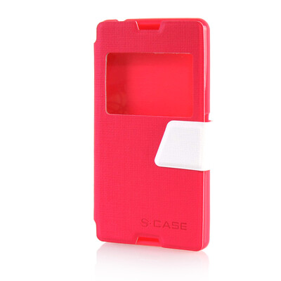 MOONCASE View Window Leather Side Flip Pouch Ultra Slim Shell Back ЧЕХОЛ ДЛЯ Sony Xperia E3 Hot pink
MOONCASE View Window Leather Side Flip Pouch Ultra Slim Shell Back ЧЕХОЛ ДЛЯ Sony Xperia E3 Hot pink