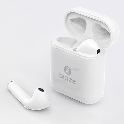 BIAZE Air Bluetooth Headset Apple iPhone678X Double Headset pods Wireless In-Ear Sports Android Phone Universal with Charging Cocker D35
BIAZE Air Bluetooth Headset Apple iPhone678X Double Headset pods Wireless In-Ear Sports Android Phone Universal with Charging Cocker D35