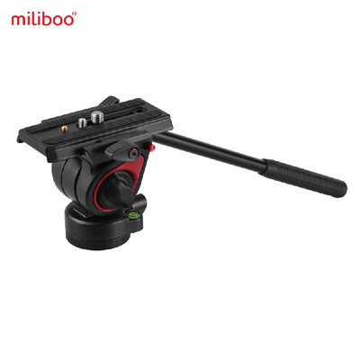 Miliboo Video Camera Tripod Action Fluid Drag Head Hydraulic Pan Tilt Head with Quick Release Plate for Canon Nikon Sony DSLR
Miliboo Video Camera Tripod Action Fluid Drag Head Hydraulic Pan Tilt Head with Quick Release Plate for Canon Nikon Sony DSLR