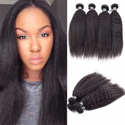 Amazing Star Yaki Straight Bundles Peruvian Virgin Hair 4 Bundles Kinky Straight Hair Unprocessed Hair Weave Natural Color
Amazing Star Yaki Straight Bundles Peruvian Virgin Hair 4 Bundles Kinky Straight Hair Unprocessed Hair Weave Natural Color