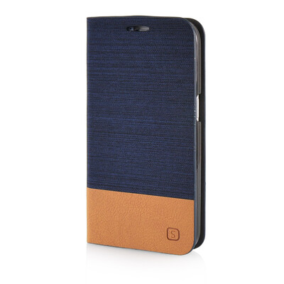 MOONCASE Canvas Leather Side Flip Stand Shell Case Cover for Samsung Galaxy Prevail LTE / Galaxy Core Prime G360 Dark Blue
MOONCASE Canvas Leather Side Flip Stand Shell Case Cover for Samsung Galaxy Prevail LTE / Galaxy Core Prime G360 Dark Blue