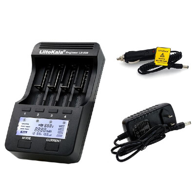 Romacci LiitoKala Lii-500 4 Slots Smart Intelligent Battery Charger Kit with Car Charger
Romacci LiitoKala Lii-500 4 Slots Smart Intelligent Battery Charger Kit with Car Charger