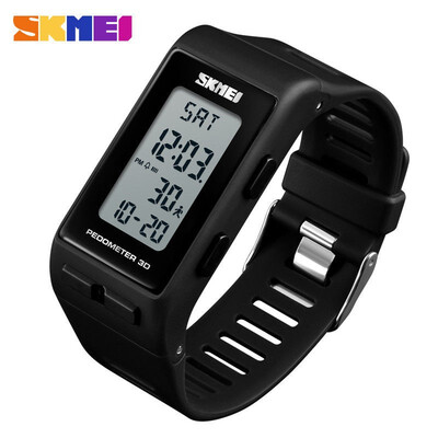 SKMEI Mens Shockproof Sports Watch 3D Pedometer Digital Wrist Watch Waterproof
SKMEI Mens Shockproof Sports Watch 3D Pedometer Digital Wrist Watch Waterproof