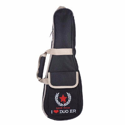 21" Ukelele Bag Case Backpack Adjustable Shoulder Strap Portable 6mm Thicken Padded Black
21" Ukelele Bag Case Backpack Adjustable Shoulder Strap Portable 6mm Thicken Padded Black