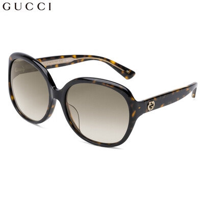 GUCCI Gucci eyewear sunglasses female oval frame sunglasses full plate frame GG0080SK-003 Havana frame gradient brown lens 61mm
GUCCI Gucci eyewear sunglasses female oval frame sunglasses full plate frame GG0080SK-003 Havana frame gradient brown lens 61mm