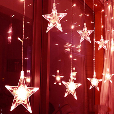 110220V EUUS Led Christmas Star Curtain Lights Indoor Wedding Fairy Lights For Holiday Wedding Party New Year Decoration
110220V EUUS Led Christmas Star Curtain Lights Indoor Wedding Fairy Lights For Holiday Wedding Party New Year Decoration