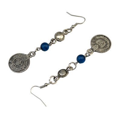 Idealway 3 Colors Red Blue Green Resin Bead Bohemian Style Vintage Silver Alloy Coin Hook Dangle Long Earrings Females Jewelry
Idealway 3 Colors Red Blue Green Resin Bead Bohemian Style Vintage Silver Alloy Coin Hook Dangle Long Earrings Females Jewelry
