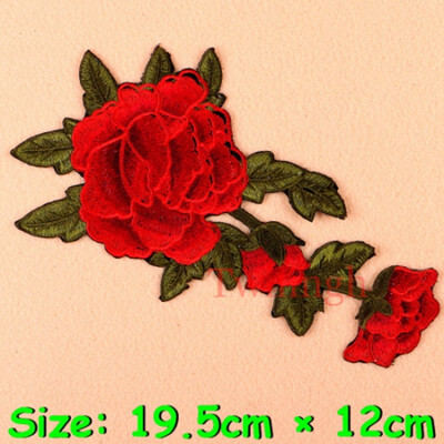 twilingh Patches Sewing On Iron-On Accessories Red Flower Embroidered Sequined Patches For Women Wedding Dress Clothing
twilingh Patches Sewing On Iron-On Accessories Red Flower Embroidered Sequined Patches For Women Wedding Dress Clothing