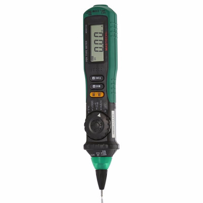 MASTECH MS8211D Digital Multimeter Pen-type Auto Range DMM Ammeter Voltmeter Ohmmeter with NCV Logic Test
MASTECH MS8211D Digital Multimeter Pen-type Auto Range DMM Ammeter Voltmeter Ohmmeter with NCV Logic Test